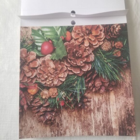 Love Nicole Winter Wonderland Paper Pad Festive Theme Scrapbook and Craft Paper - Picture 11 of 11